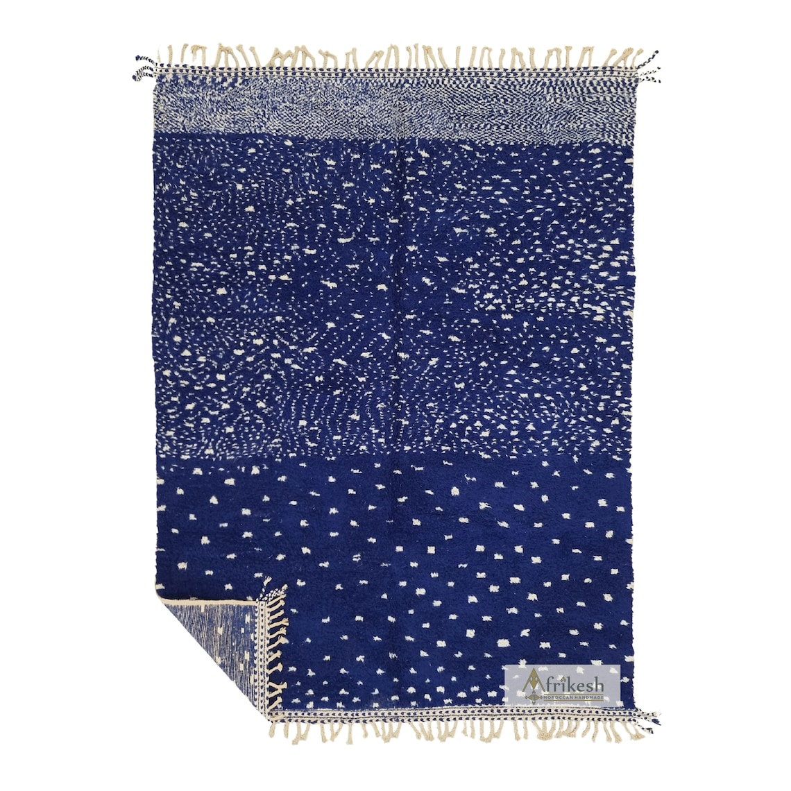 tapis-beni-ourain-sur-mesure-nojoum-tapis-berbere-bleue-pois