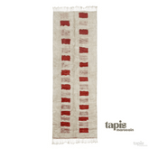 tapis-berbere-couloir-blanc-et-rouge-carreaux-tapis-mrirt-hala-sur-mesure
