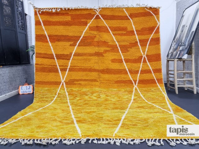 Tapis berbère marocain 206x289cm – Pure laine | AFK Living